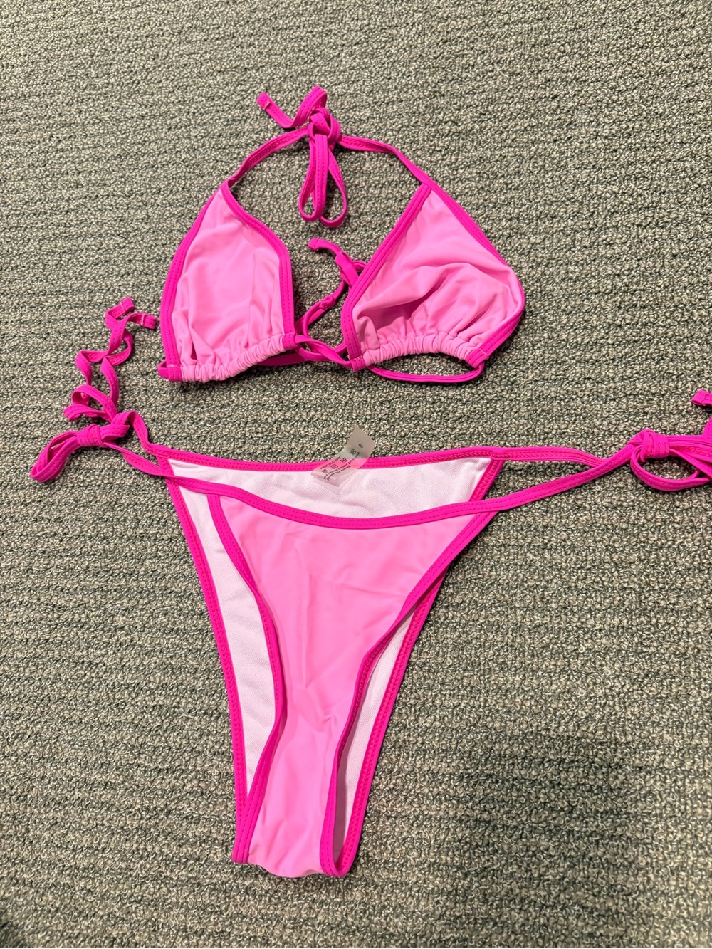 Hot Pink Bikini Set